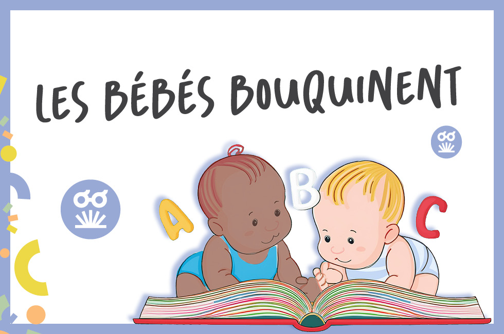 Visuel des bébés bouquinent